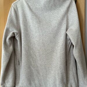 Athleta Light Heather Gray Crewneck Sweatshirt